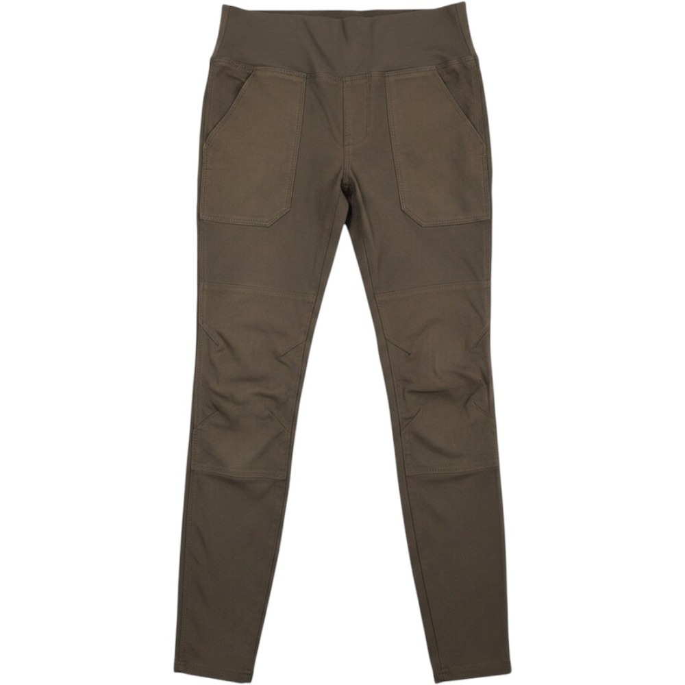Carhartt Force Utility Leggings Womens XS Dark Brown Fitted Work Pants 102482